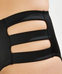 Hoher Bikinislip Sunset Dream - Schwarz -Strings & Boxerstrings Shop 167226 2