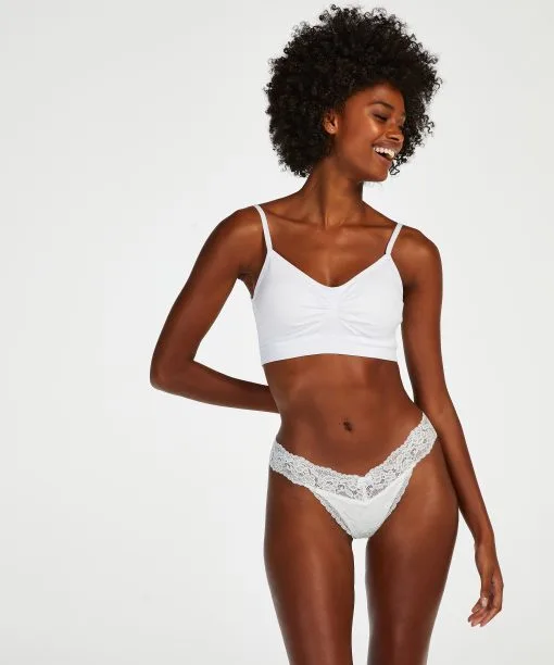 Extra Tief Sitzender String Madison - Weiß -Strings & Boxerstrings Shop 170188 1