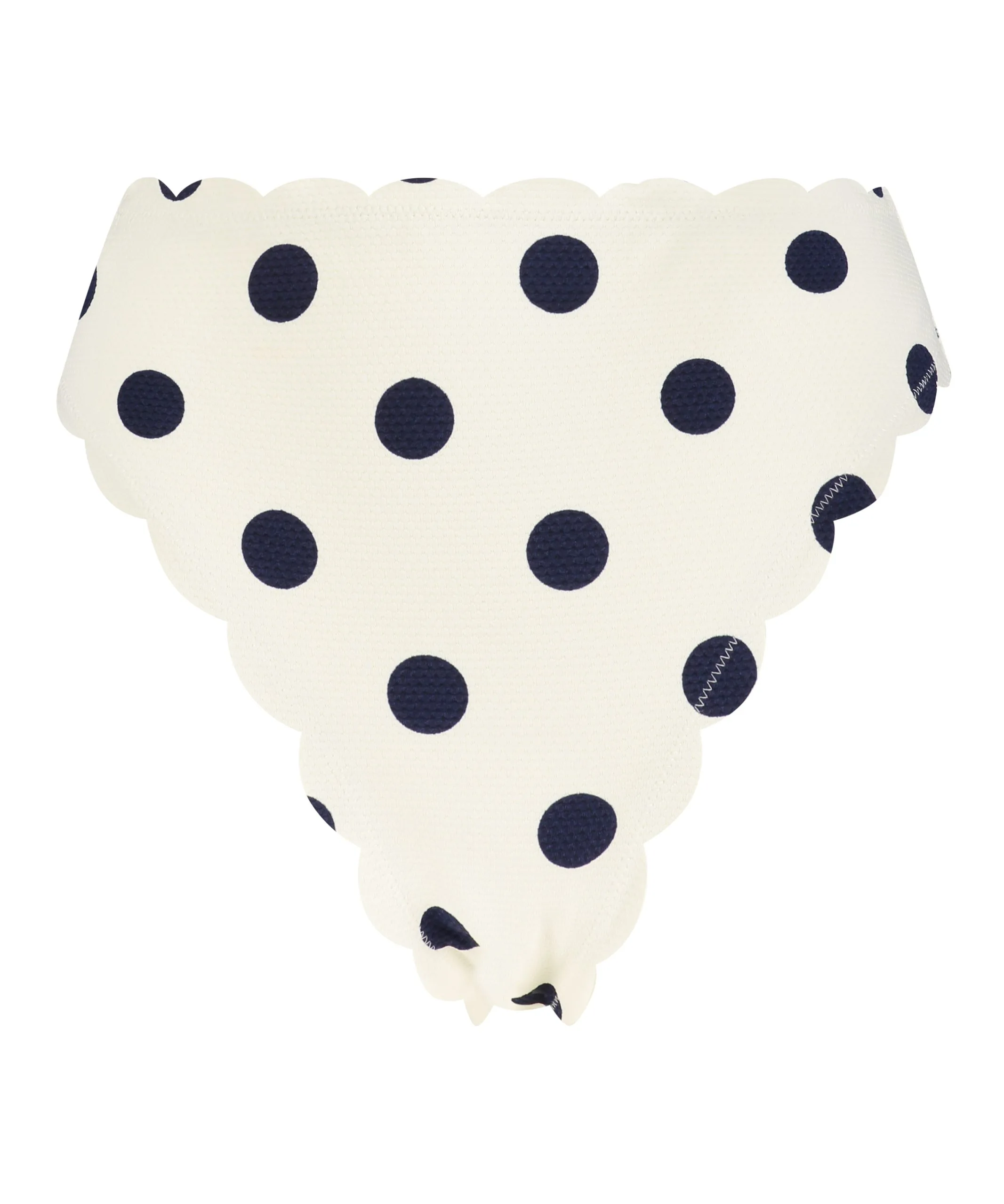 Bikini-Slip Mit Hohem Beinausschnitt Scallop - Weiß 6 Bikini-Slip Mit Hohem Beinausschnitt Scallop - Weiß - Image 4