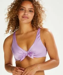 Vorgeformtes Bikini-Top Luxe Shine - Lila