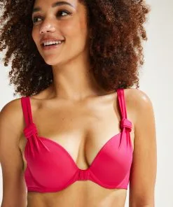 Push-up Bikini-Oberteil Luxe Cup A - E - Rosa -Strings & Boxerstrings Shop 177088 2