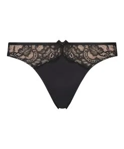 Tanga Teddy - Schwarz 10 Tanga Teddy - Schwarz -Strings & Boxerstrings Shop 178635 5