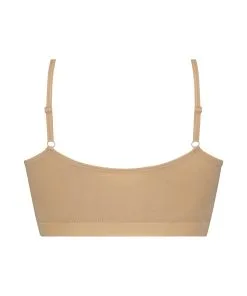 ﻿Strappy Bralette - Beige -Strings & Boxerstrings Shop 185088 6