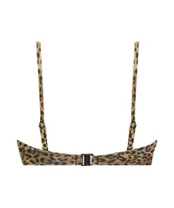Vorgeformtes, Trägerloses Push-Up Bikini-Oberteil Leopard - Braun 13 Vorgeformtes, Trägerloses Push-Up Bikini-Oberteil Leopard - Braun -Strings & Boxerstrings Shop 191090 6