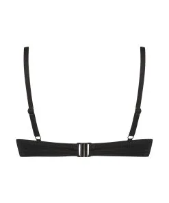 Nicht Vorgeformtes Bügel-Bikini-Top Scallop - Schwarz 13 Nicht Vorgeformtes Bügel-Bikini-Top Scallop - Schwarz -Strings & Boxerstrings Shop 191275 6