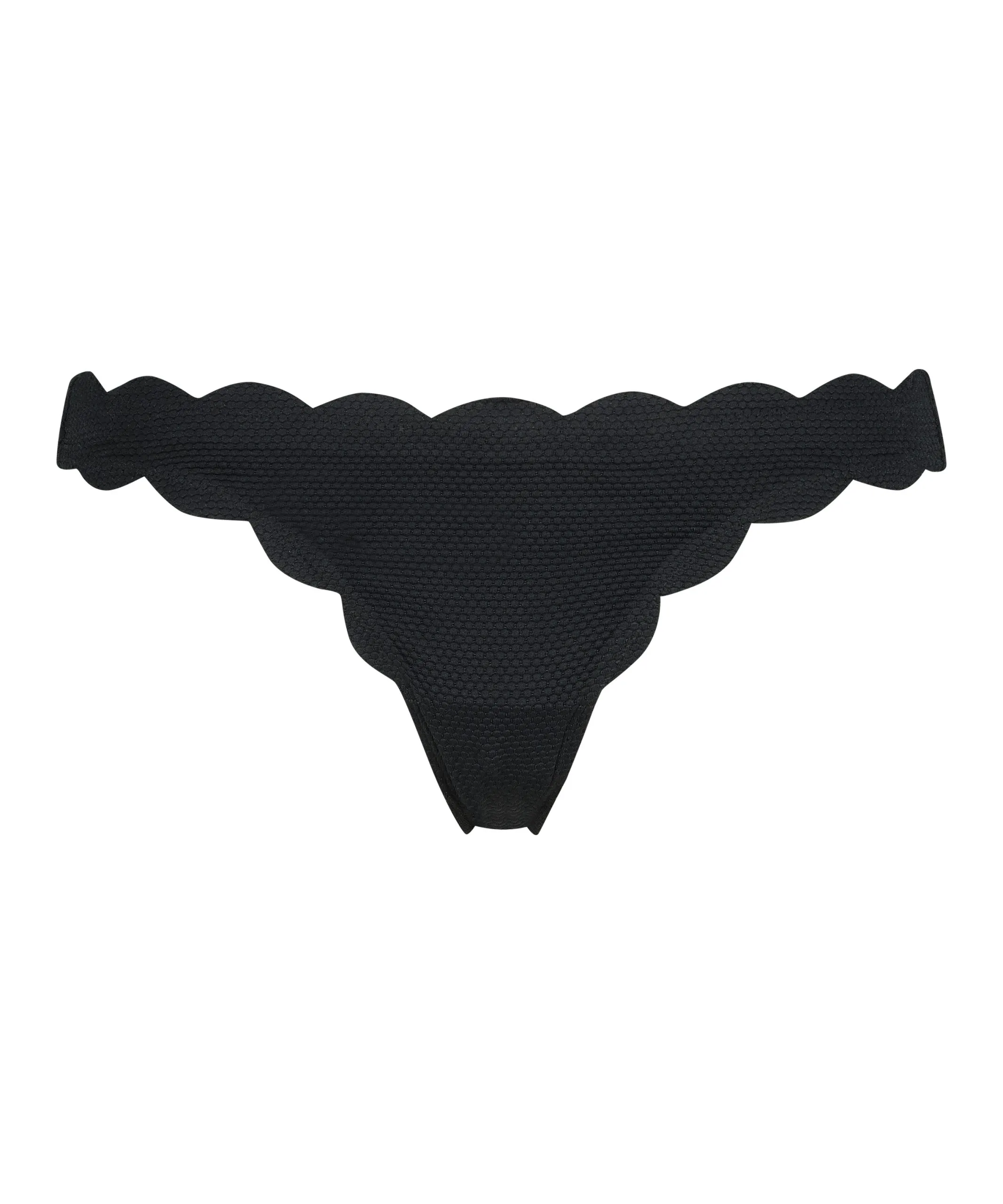 Rio Bikini-Slip Scallop - Schwarz 6 Rio Bikini-Slip Scallop - Schwarz - Image 4