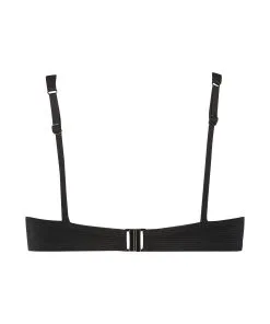 Unwattiertes Bügel-Bikini-Top Scallop - Schwarz -Strings & Boxerstrings Shop 191512 6