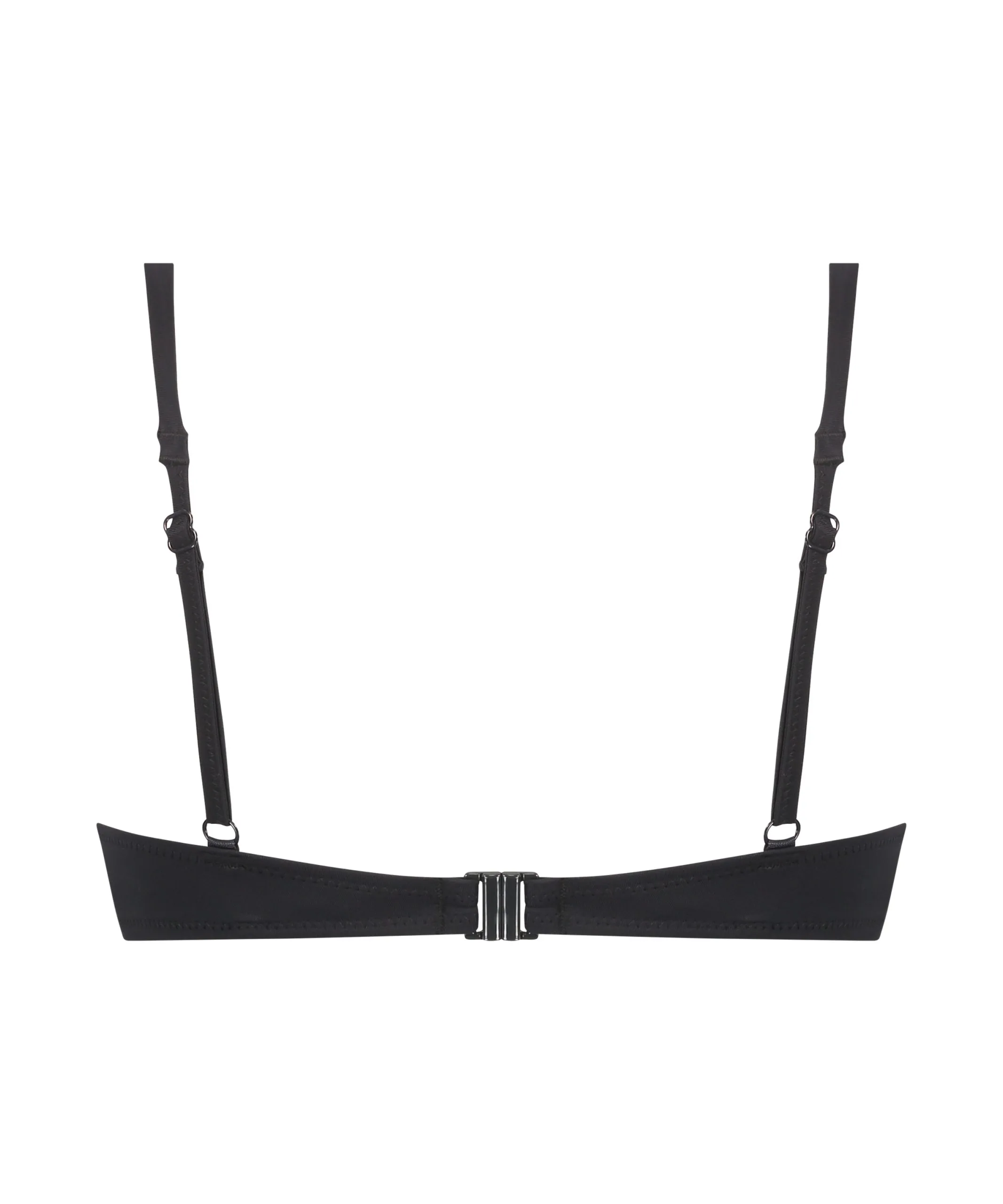 Vorgeformtes Bügel-Bikinitop Luxe Cup E + - Schwarz 8 Vorgeformtes Bügel-Bikinitop Luxe Cup E + - Schwarz - Image 6