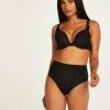 Bikini-Slip Mit Hoher Passform Luxe - Schwarz -Strings & Boxerstrings Shop 191519 1