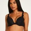 Push-up Bikini-Oberteil Luxe Cup A - E - Schwarz -Strings & Boxerstrings Shop 191556 1