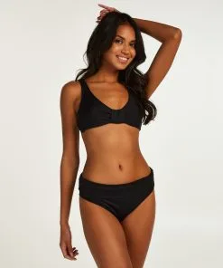 Nicht-vorgeformtes Bügel-Bikini-Top Luxe - Schwarz -Strings & Boxerstrings Shop 191557 3