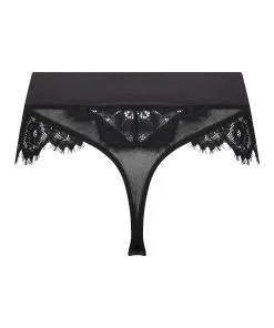 Hoher String Hannako - Schwarz -Strings & Boxerstrings Shop 191757 6