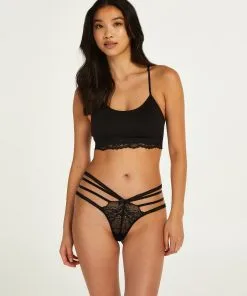 String Lorraine - Schwarz