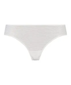 Invisible String Stripe Mesh - Weiß -Strings & Boxerstrings Shop 195730 5