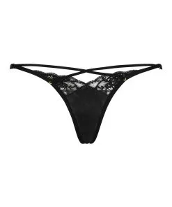 String Melissa - Schwarz -Strings & Boxerstrings Shop 196270 5