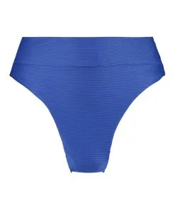 Hoch Ausgeschnittener Bikinihose Rib Lagoon - Blau 10 Hoch Ausgeschnittener Bikinihose Rib Lagoon - Blau -Strings & Boxerstrings Shop 197421 5