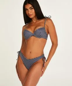 Vorgeformtes Bügel-Bikini-Top Seychelles - Blau -Strings & Boxerstrings Shop 197648 3
