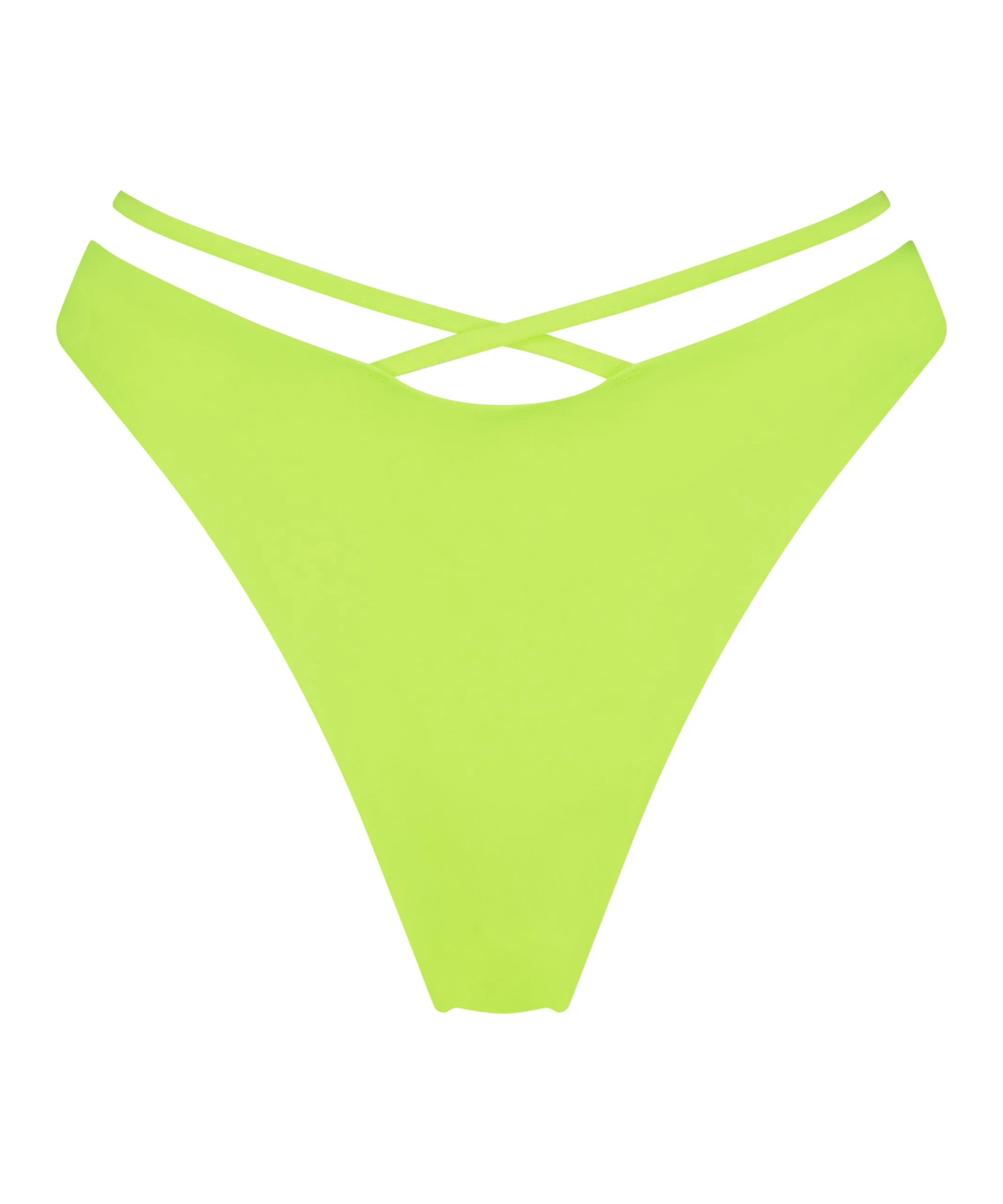 Hoch Ausgeschnittener Bikini-Slip Glow - Gelb 6 Hoch Ausgeschnittener Bikini-Slip Glow - Gelb - Image 4