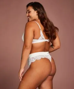 Hoher String Hannako - Weiß 14 Hoher String Hannako - Weiß -Strings & Boxerstrings Shop 198662 13