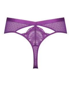 Hoch Ausgeschnittener String Nyakim - Lila -Strings & Boxerstrings Shop 199005 6