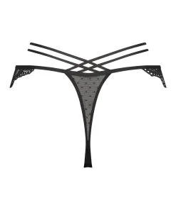 String Fleur Nyakim - Schwarz -Strings & Boxerstrings Shop 199014 6