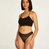 Invisible String Allover Lace - Schwarz 2 Invisible String Allover Lace - Schwarz -Strings & Boxerstrings Shop 199703 1
