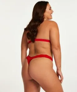 Extra Tief Sitzender String Madison - Rot -Strings & Boxerstrings Shop 199717 13