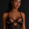 Bustier Roxanne - Schwarz 1 Bustier Roxanne - Schwarz -Strings & Boxerstrings Shop 199878 1