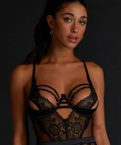 Bustier Roxanne - Schwarz