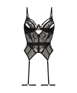 Bustier Roxanne - Schwarz -Strings & Boxerstrings Shop 199878 5