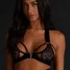 Bralette-BH Clementine - Schwarz