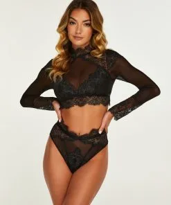 Hoher Brazilian Cynthia - Schwarz