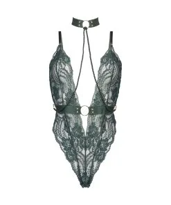 Private Body Offenem Schritt Brandy - Grün -Strings & Boxerstrings Shop 200259 5