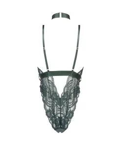 Private Body Offenem Schritt Brandy - Grün -Strings & Boxerstrings Shop 200259 6