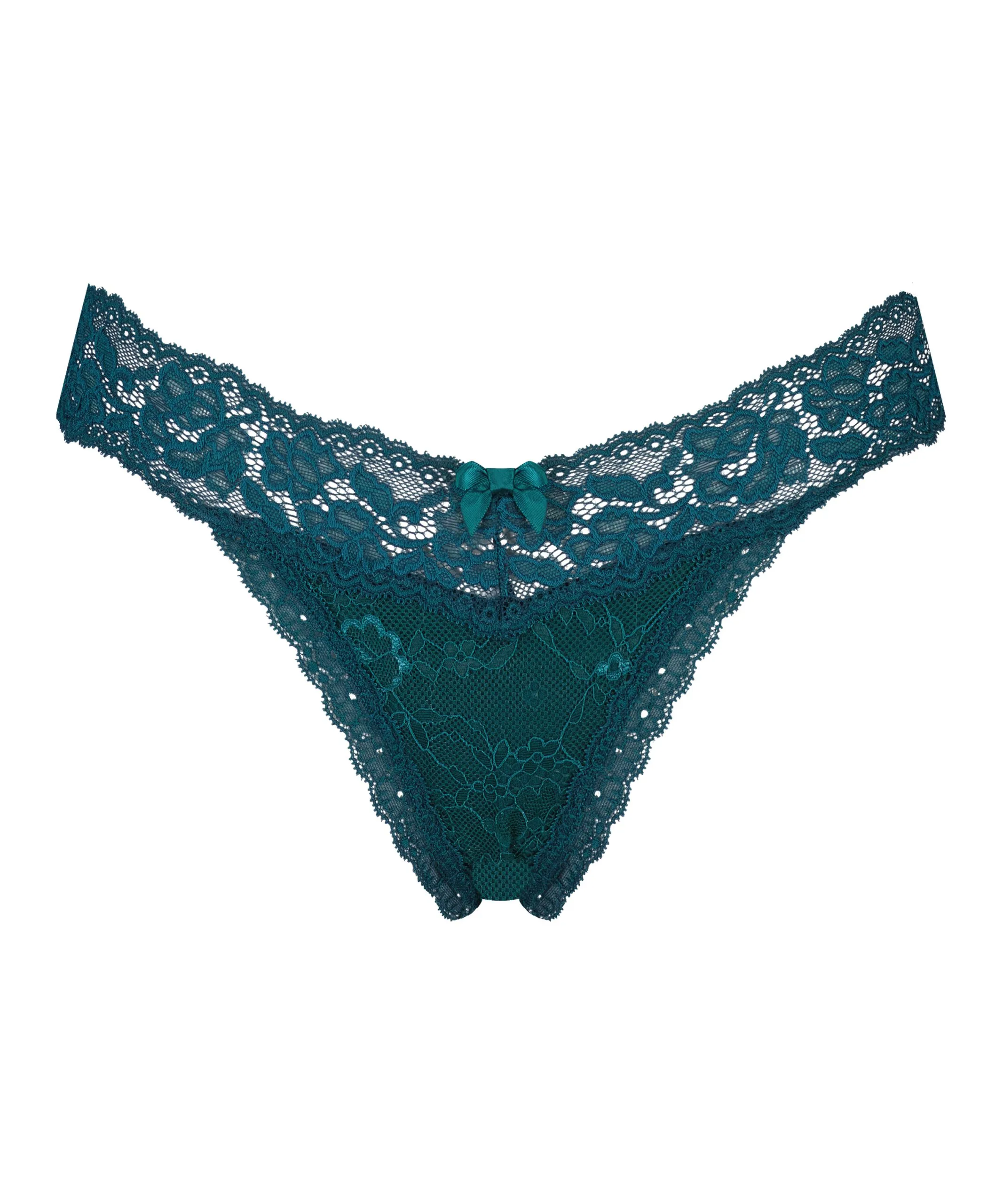 Extra Tief Sitzender String Madison - Grün 6 Extra Tief Sitzender String Madison - Grün - Image 4