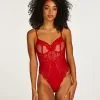 Body Mit Unterbrust-Bügel Brie - Rot -Strings & Boxerstrings Shop 200758 1