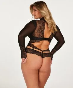 Body Meghan - Schwarz -Strings & Boxerstrings Shop 200801 13