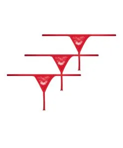 3er-Pack String Mini - Rot -Strings & Boxerstrings Shop 200811 6