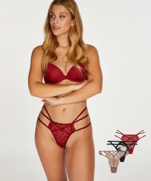 3er-Pack String Yakira - Braun -Strings & Boxerstrings Shop 200820 1