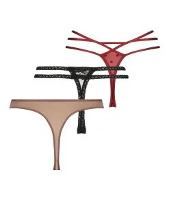 3er-Pack String Yakira - Braun -Strings & Boxerstrings Shop 200820 6