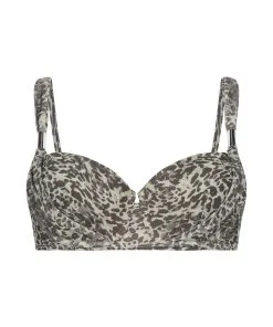 Wattiertes Bügel-Bikini-Oberteil Argentina - Grün -Strings & Boxerstrings Shop 200892 5