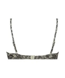 Wattiertes Bügel-Bikini-Oberteil Argentina - Grün -Strings & Boxerstrings Shop 200892 6