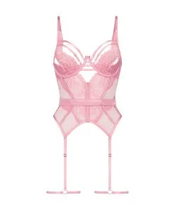 Bustier Roxanne - Rosa -Strings & Boxerstrings Shop 201008 5