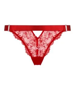 String Mit Hohem Beinausschnitt Violet - Rot -Strings & Boxerstrings Shop 201069 5