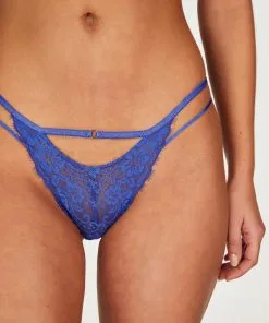 High-Waist-String Lidia - Blau -Strings & Boxerstrings Shop 201172 2