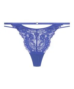 High-Waist-String Lidia - Blau -Strings & Boxerstrings Shop 201172 5