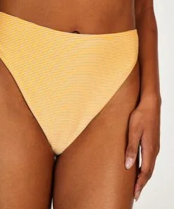 Bikini-Unterteil Mit Hohem Beinausschnitt Riviera - Weiß -Strings & Boxerstrings Shop 201275 2