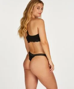 Hochgeschnittener String Sully - Schwarz -Strings & Boxerstrings Shop 201866 4