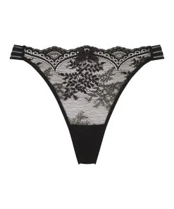 Hochgeschnittener String Sully - Schwarz -Strings & Boxerstrings Shop 201866 5