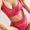 Hoch Geschnittener String Glossy - Rosa 2 Hoch Geschnittener String Glossy - Rosa -Strings & Boxerstrings Shop 202290 7